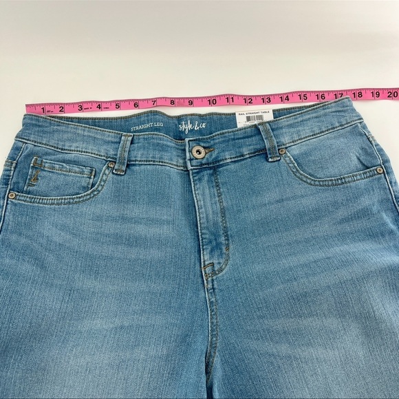 Style & Co RAIL STRAIGHT TABLE IN OPEN DESERT SIZE 16W - Picture 7 of 10